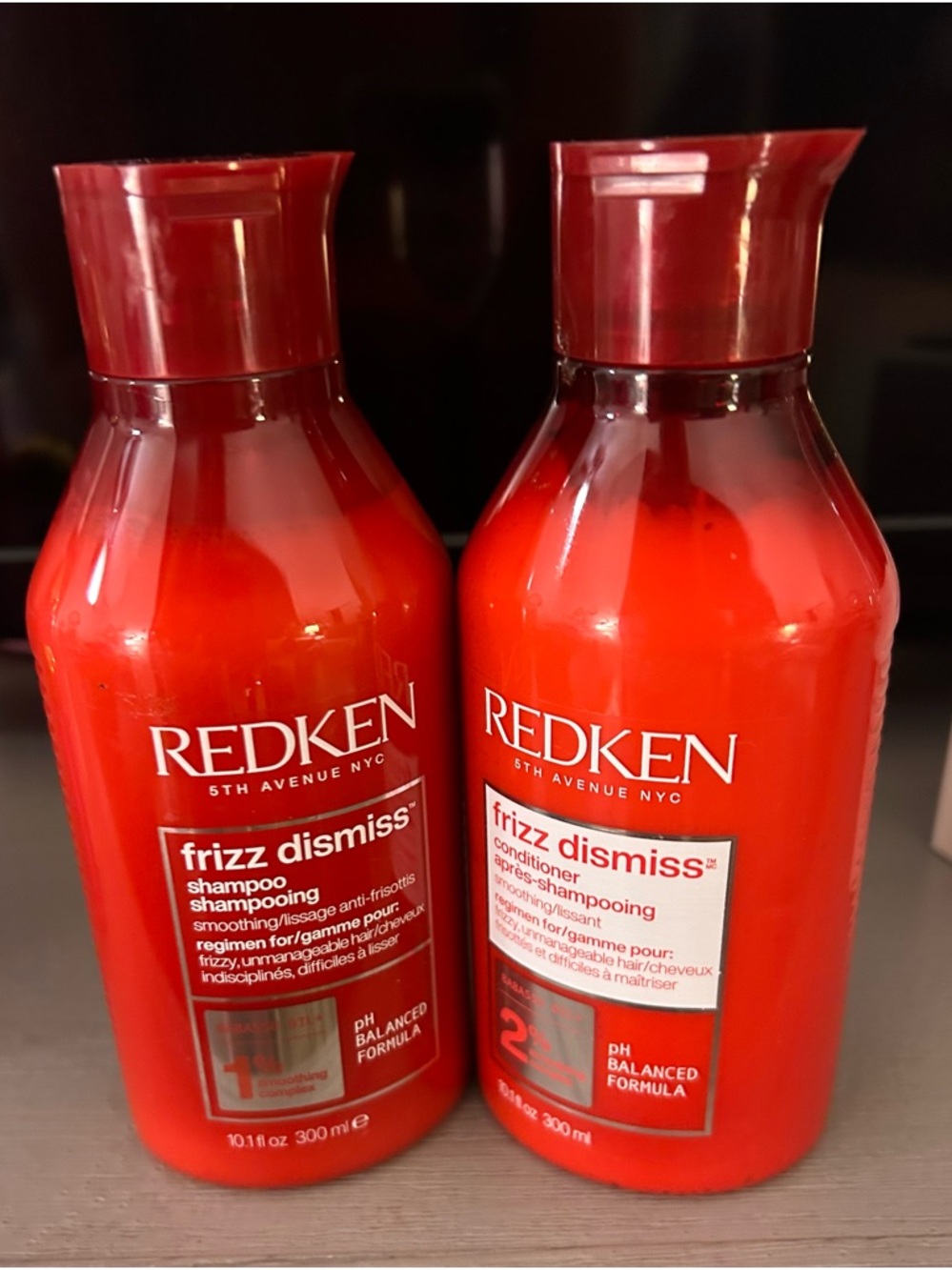Redken Frizz Dismiss Shampoo & Conditioner Duo 10.1oz NEW Anti Frizz